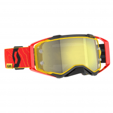 Scott Goggle Prospect 6 Days 2024 Spain - Red/Yellow/Yellow chrome works