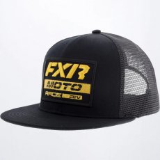 FXR Moto Hat Black/Gold - OS