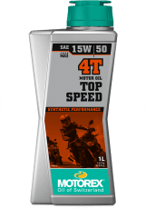 Motorex Top Speed 4T 15W/50 JASO MA 2 1 L