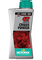 Motorex Cross Power 4T 10W/50 JASO MA 2 1L