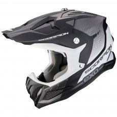SCORPION VX22 AIR ATTIS Helmet - MATT SVART-SILVER - L