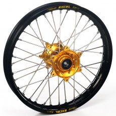 Haan Wheels, Komplett Hjul, 2,15, 19", BAK, SVART GULD, KTM 03-23 450 EXC-F, 03-12 450 SX-F, 18-22 250 EXC TPI/300 EXC TPI, 95-1