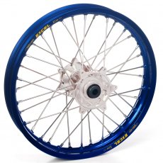 Haan Wheels, Komplett Hjul, 2,15, 19", BAK, BLÅ SILVER, Suzuki 05-25 RM-Z450, 07-25 RM-Z250