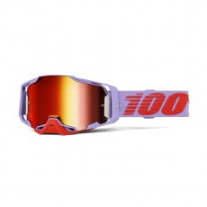 100%, ARMEGA Glasögon Fausto - Red Mirror Lens, VUXEN