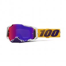 100%, ARMEGA Glasögon Difenbak - Purple Mirror Lens, VUXEN