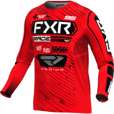 FXR Podium Mx Jersey - Red/Black