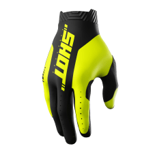 Shot, HANDSKAR LITE SKIN, VUXEN, XXL, NEON GUL
