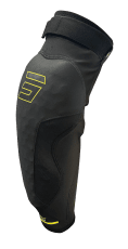 Shot, ARMBÅGSSKYDD AIRLIGHT_KID 2.0 BLACK NEON YELLOW, BARN, L XL