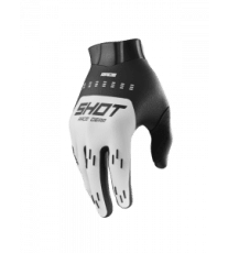 Shot, HANDSKAR RACE KID EVO WHITE, BARN, 12/13