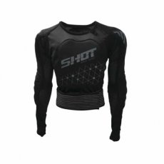 Shot, SKYDDSJACKA AIRLIGHT EVO BLACK, VUXEN, XXL
