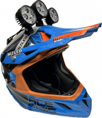 Nizled värsting hjälmkit 3x40w lampor för batt drift 16,8v