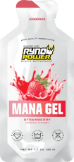 Ryno Power, Mana Performance Gel Strawberry, 12pack