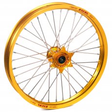 Haan Wheels, Komplett Hjul, 1,60, 14", FRAM, GULD, KTM 02-24 65 SX, Husqvarna 17-24 TC 65, GasGas 24 MC 65, 26 MC 65, 21-23 MC 6