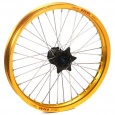 Haan Wheels, Komplett Hjul, 1,40, 17", FRAM, SVART GULD, KTM 25-26 65 SX, Husqvarna 25 TC 65, 26 TC 65, GasGas 25 MC 65