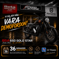 BSA 650 Gold Star – Shadow Black | Demo