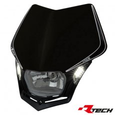Rtech, Framlampa V-Face LED, SVART