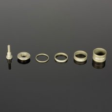 Renthal, Headset Spacer and Top-Cap. AluGold.