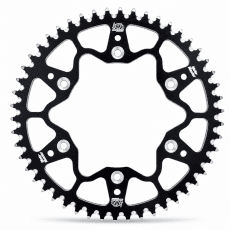 Moto-Master, Bakdrev ALU, 520, 49, SVART, Honda 02-25 CRF450R, 26 CRF450R, 84-07 CR250R, 04-26 CRF250R, 20-26 CRF250RX, 04-17 CR