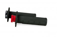 Rtech, R20 LOCK-ON GRIPS HALF WAFFLE, SVART
