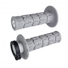ODI Rogue MX Lock-On Grip Set Grey Soft Compound