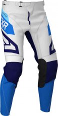 FXR Podium Air MX Pants - White Navy Blue 36