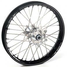 Haan Wheels, Komplett Hjul A60, 1,60, 21", FRAM, SILVER SVART, Kawasaki 19-26 KX450, 24-26 KX450X, 21-26 KX250, 24-26 KX250X