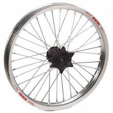 Haan Wheels, Komplett Hjul, 1,60, 21", FRAM, SILVER SVART, TRIUMPH 25 TF 450-RC, 26 TF 450-X, 24-26 TF 250-X
