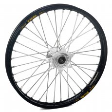 Haan Wheels, Komplett Hjul, 1,60, 21", FRAM, SILVER SVART, TRIUMPH 25 TF 450-RC, 26 TF 450-X, 24-26 TF 250-X