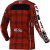 FXR Yth Podium Mx Jersey - Red Plaid 