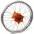 Haan Wheels, Komplett Hjul SM, 3,50, 17", FRAM, SILVER ORANGE, KTM 03-15 450 EXC-F, 03-14 450 SX-F, 03-15 250 EXC/250 EXC-F, 03-