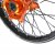 Haan Wheels, Komplett Hjul A60, 2,15, 18", BAK, SVART ORANGE, KTM 03-21 450 EXC-F, 03-12 450 SX-F, 18-21 250 EXC TPI/300 EXC TPI