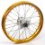 Haan Wheels, Komplett Hjul, 1,85, 16", BAK, GULD SILVER, Suzuki 02-25 RM85, 97-01 RM80