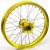 Haan Wheels, Komplett Hjul, 1,85, 16", BAK, GUL, Suzuki 02-25 RM85, 97-01 RM80