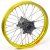 Haan Wheels, Komplett Hjul, 1,85, 16", BAK, GUL GRÅ, Suzuki 02-25 RM85, 97-01 RM80