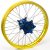 Haan Wheels, Komplett Hjul, 2,15, 19", BAK, GUL BLÅ, Suzuki 05-25 RM-Z450, 07-25 RM-Z250