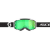Scott Goggle Fury - black/white/green chrome works