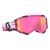 Scott Goggle Fury - pink/black / pink chrome works