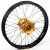 Haan Wheels, Komplett Hjul SM, 5,50, 17", BAK, SVART GULD, Yamaha 03-20 WR450F, 03-08 YZ450F, 99-07 WR250, 17-19 WR250, 01-24 WR