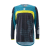 Husqvarna Railed Shirt - Yellow/turquoise/Navy  