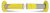 Progrip, 801 Dual Density Half Waffle gummihandtag, GUL