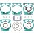 Vertex, Topp Sats, KTM 24 50 SX, Husqvarna 27 TC 65, 24-25 TC 50, 26 TC 50, GasGas 24 MC 50, 26 MC 50, 25 MC 50