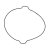 Vertex, Packning Kopplingskåpa, KTM 16-22 125 SX/150 SX, 23 150 EXC, 20-22 150 EXC TPI, 17-19 150 XC-W, Husqvarna 16-22 TC 125, 