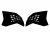Rtech, Kylarvingar, SVART, KTM 08-11 450 EXC-F, 07-10 450 SX-F, 08-11 250 EXC/250 EXC-F, 07-10 250 SX/250 SX-F, 10-11 350 EXC-F,