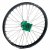 Haan Wheels, Komplett Hjul A60, 1,60, 21", FRAM, SVART GRÖN, Kawasaki 06-18 KX450F, 06-08 KX250, 19-20 KX250, 06-18 KX250F, 06-0