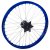 Haan Wheels, Komplett Hjul SM, 3,50, 17", FRAM, BLÅ SVART, KTM 03-15 450 EXC-F, 03-14 450 SX-F, 03-15 250 EXC/250 EXC-F, 03-14 2
