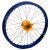 Haan Wheels, Komplett Hjul, 1,40, 19", FRAM, BLÅ GULD, Suzuki 02-25 RM85, 97-01 RM80