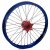 Haan Wheels, Komplett Hjul, 1,40, 19", FRAM, BLÅ RÖD, Suzuki 02-25 RM85, 97-01 RM80