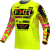 FXR Yth Podium Mx Jersey - HiVis/Sherbet Camo