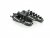 Holeshot, Fotpinnar, SVART, Suzuki 10-25 RM-Z450, 10-25 RM-Z250