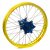Haan Wheels, Komplett Hjul, 2,15, 19", BAK, GUL BLÅ, Suzuki 05-25 RM-Z450, 07-25 RM-Z250